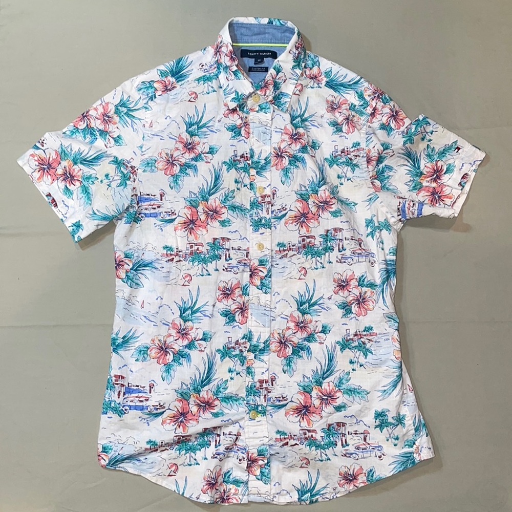 men's short sleeve button down
